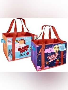 Trader Joe's Stand-Up Collapsable Grocery Tote